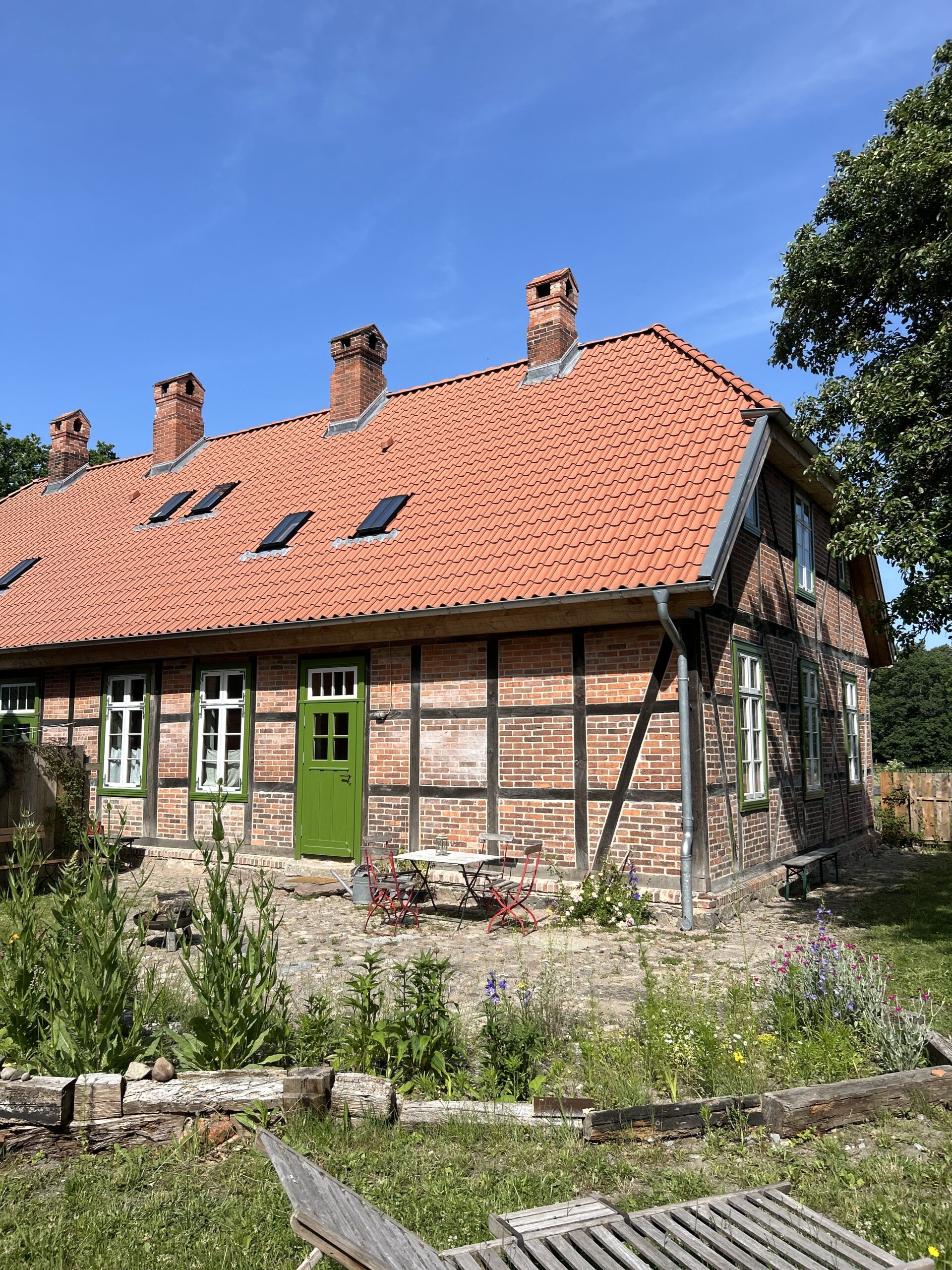 Sitzplatz Ferienwohnung
